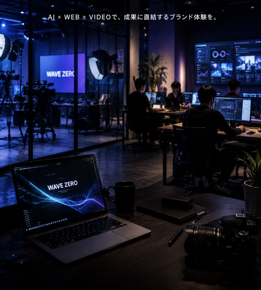 AI × WEB × VIDEO で成果に直結するブランド体験