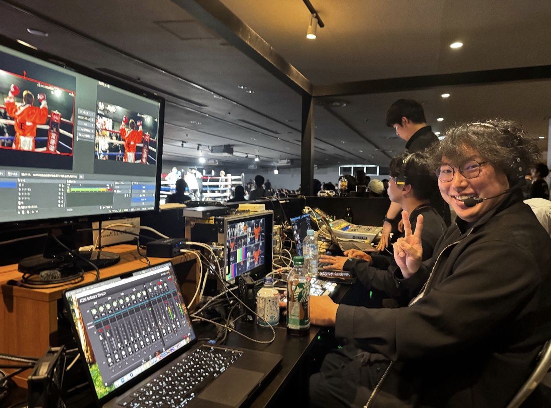 ライブ配信の現場